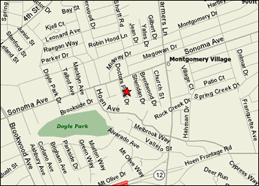 Santa Rosa map